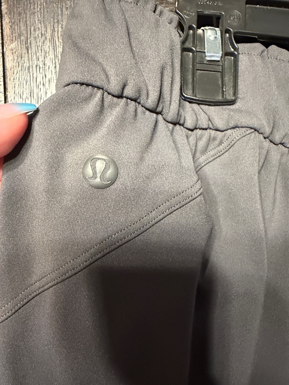lululemon athletica Women's gray Drawstring Jogger Pants - Picture 3 of 3